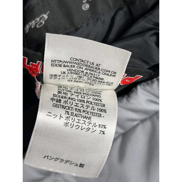 Eddie Bauer EBTEK Puffer Vest Jacket Womens Size M Gray Full Zip Primaloft - Picture 5 of 8